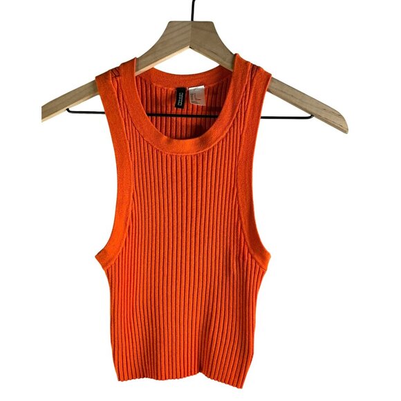 H&M Divided – Beige and Orange Crop Top (Set of 2) - Picture 2 of 7